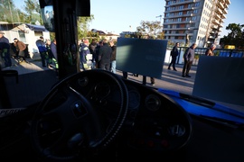 Градски транспорт - служители - протест