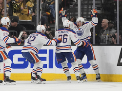 APTOPIX Oilers Golden Knights Hockey