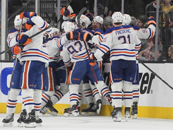 APTOPIX Oilers Golden Knights Hockey