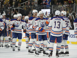Oilers Golden Knights Hockey