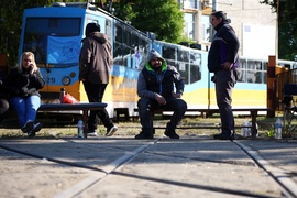 Градски транспорт - служители - протест