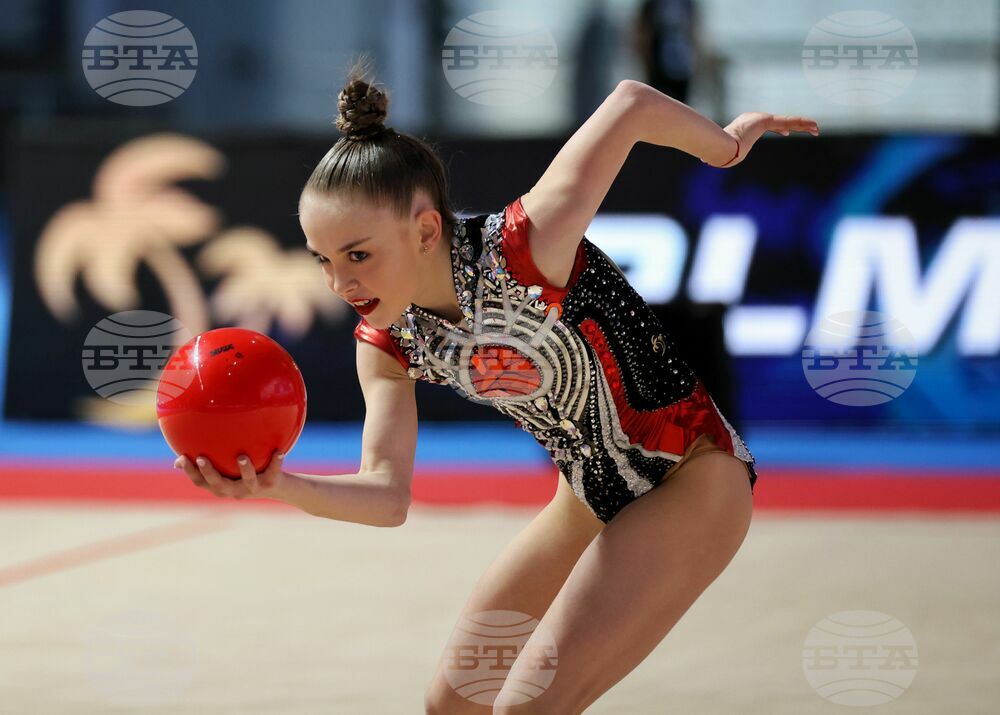 Bulgaria Wins Two Medals on First Day of European Rhythmic Gymnastics Cup