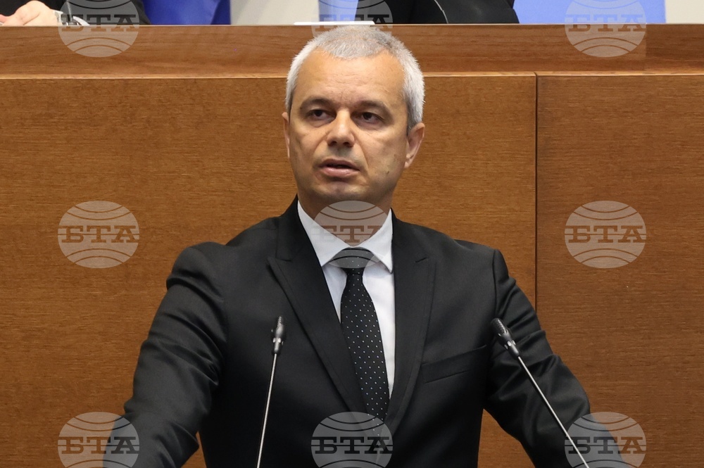 Народно събрание - заседание - Костадин Костадинов
