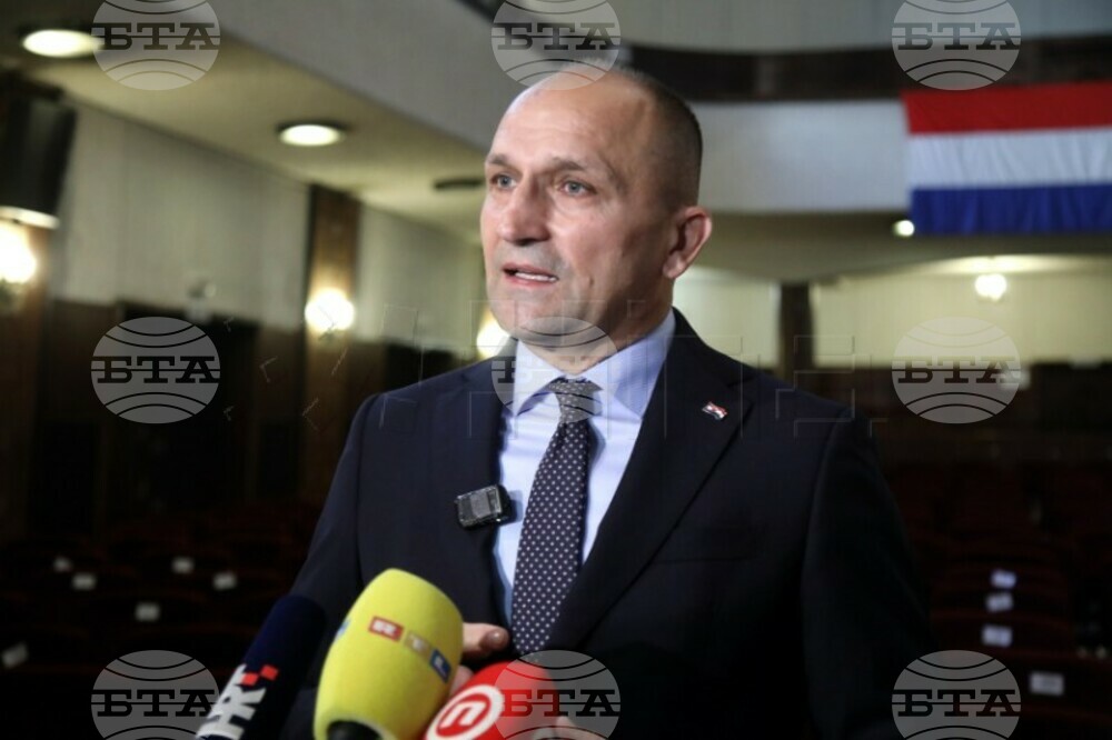ХИНА: Целта за изразходване на 5% от БВП за отбрана включва инфраструктура, каза хърватският министър на отбраната Иван Анушич