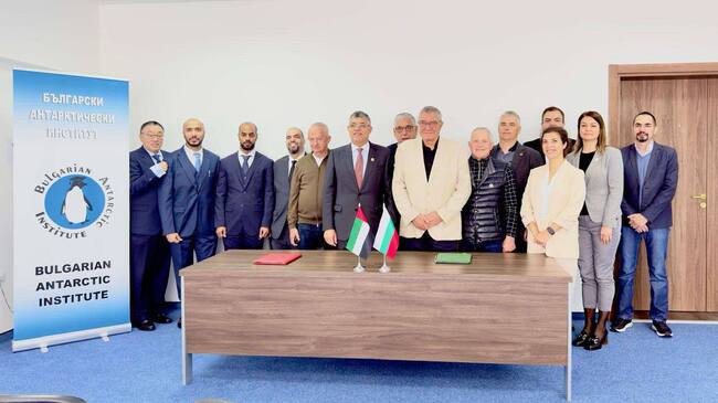 Bulgarian Antarctic Institute Signs Cooperation Agreements with UAE and Greece