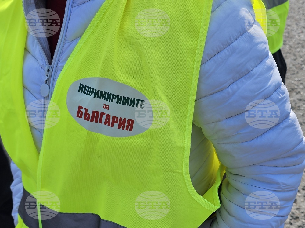 Русе - Дунав мост - протест