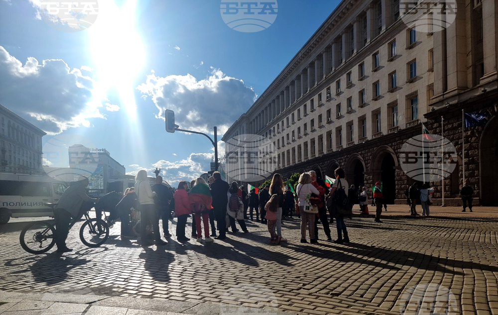 Протест в подкрепа на българския лев