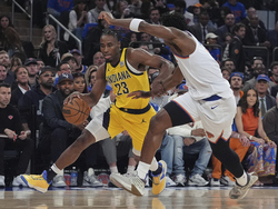 Pacers Knicks Basketball