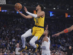 Pacers Knicks Basketball