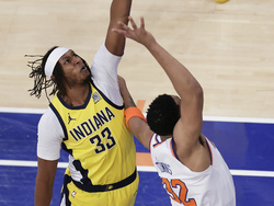 Pacers Knicks Basketball