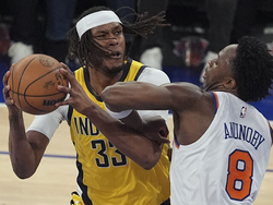 Pacers Knicks Basketball