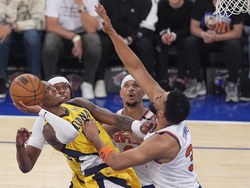 Pacers Knicks Basketball