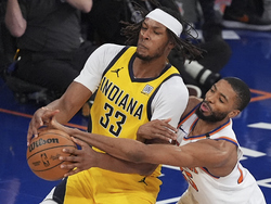 Pacers Knicks Basketball