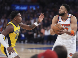 Pacers Knicks Basketball