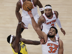 Pacers Knicks Basketball