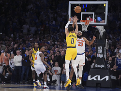 APTOPIX Pacers Knicks Basketball