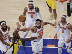 Pacers Knicks Basketball