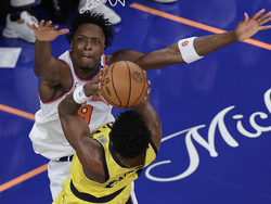 Pacers Knicks Basketball