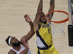 Pacers Knicks Basketball