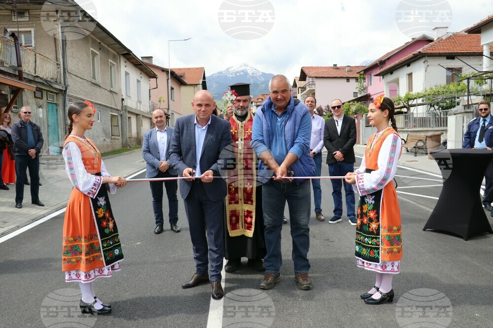 Улица „Солун“ в Банско с нов облик