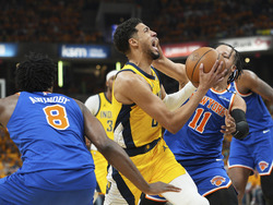 Knicks Pacers Basketball