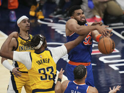 Knicks Pacers Basketball