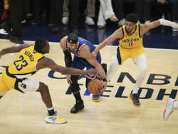 Knicks Pacers Basketball