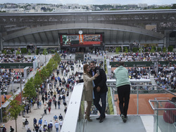 APTOPIX French Open Tennis