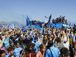 Italy Napoli Trophy Parade