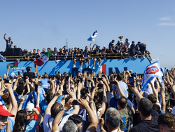 Italy Napoli Trophy Parade
