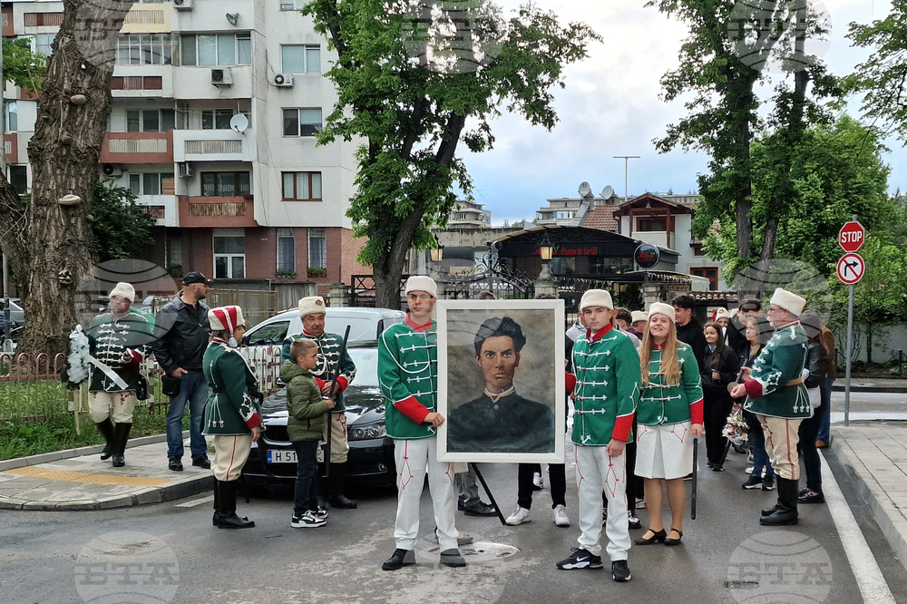 Шумен - Панайот Волов - факелно шествие