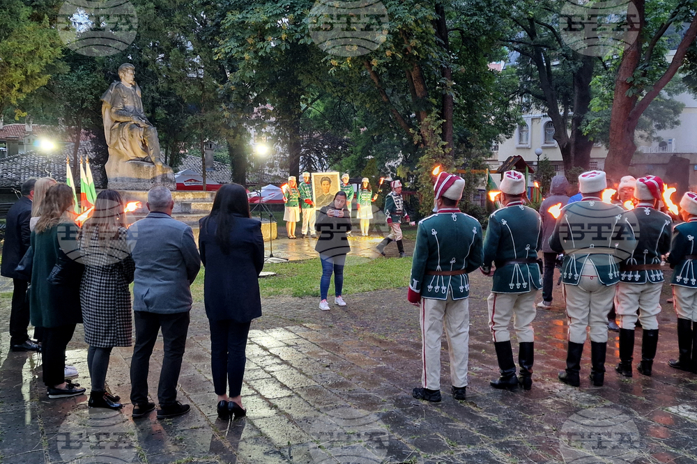 Шумен - Панайот Волов - факелно шествие
