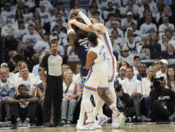 Thunder Timberwolves Basketball