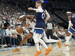 Thunder Timberwolves Basketball