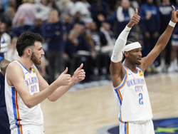 Thunder Timberwolves Basketball