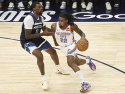 Thunder Timberwolves Basketball