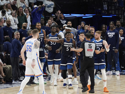 Thunder Timberwolves Basketball