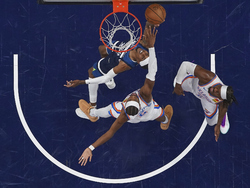 Thunder Timberwolves Basketball