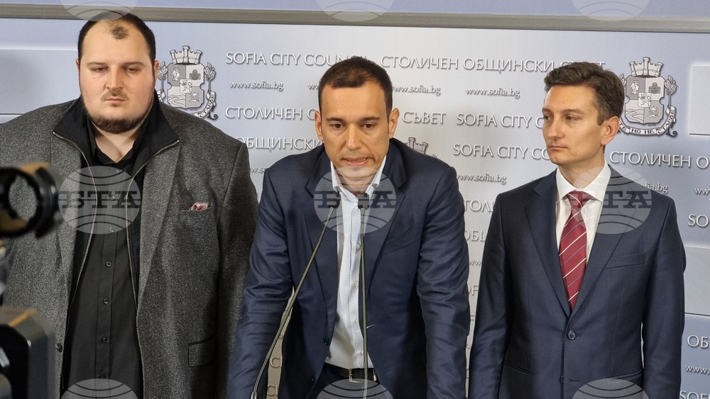 Столичен общински съвет - Васил Терзиев - бюджет - брифинг