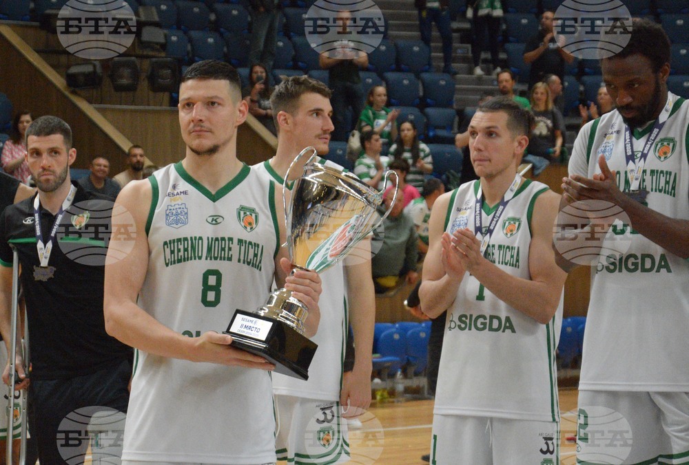 Варна - баскетбол - финал - награждаване