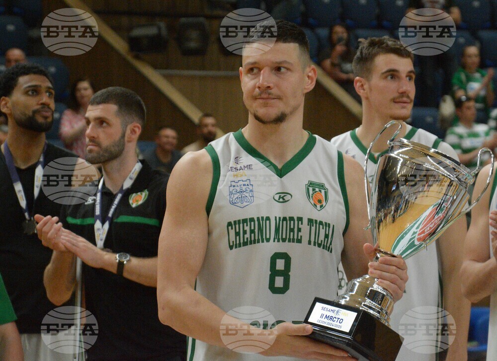 Варна - баскетбол - финал - награждаване