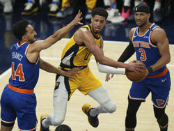 Knicks Pacers Basketball
