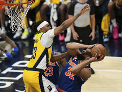 Knicks Pacers Basketball