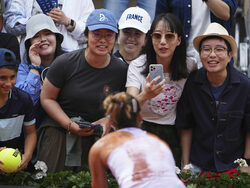 APTOPIX French Open Tennis