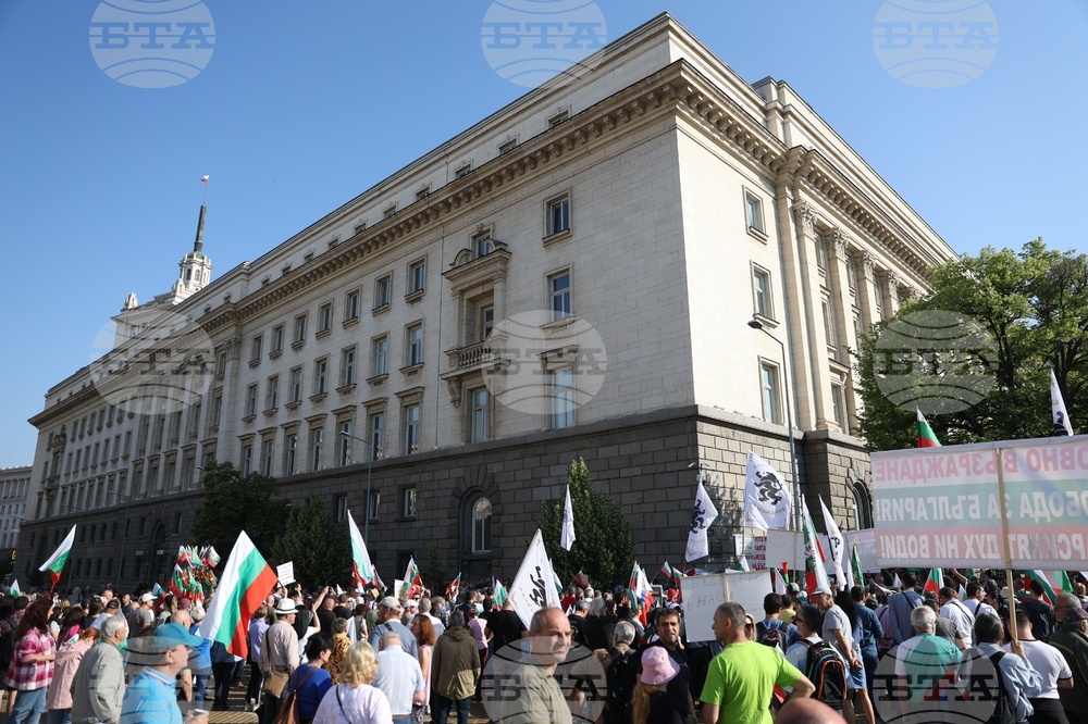 Протест - запазване на българския лев