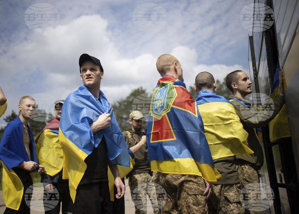 Службата за сигурност на Украйна публикува кадри от размяната на военнопленници между Русия и Украйна
