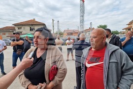 Разград - село Ясеновец - протест