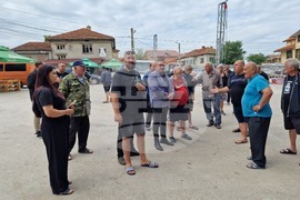 Разград - село Ясеновец - протест