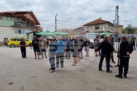 Разград - село Ясеновец - протест