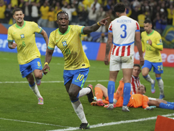 Brazil Paraguay WCup Soccer